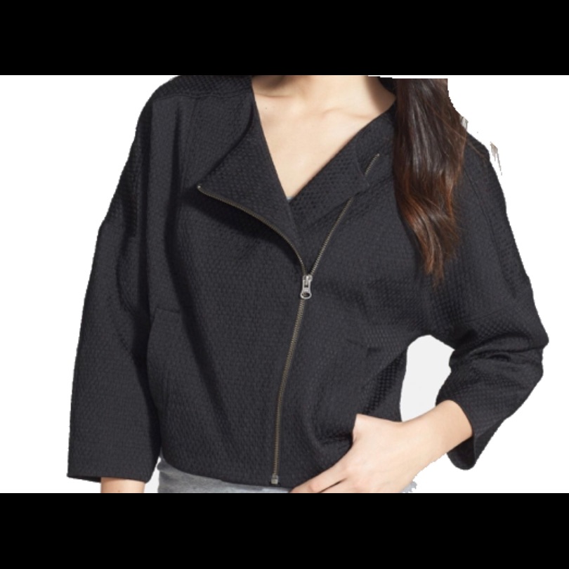 Halogen “Dot Cloque Bomber”Medium